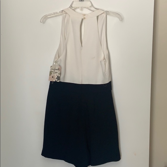 BRAND NEW with tags. Black and White Romper. - Picture 2 of 2